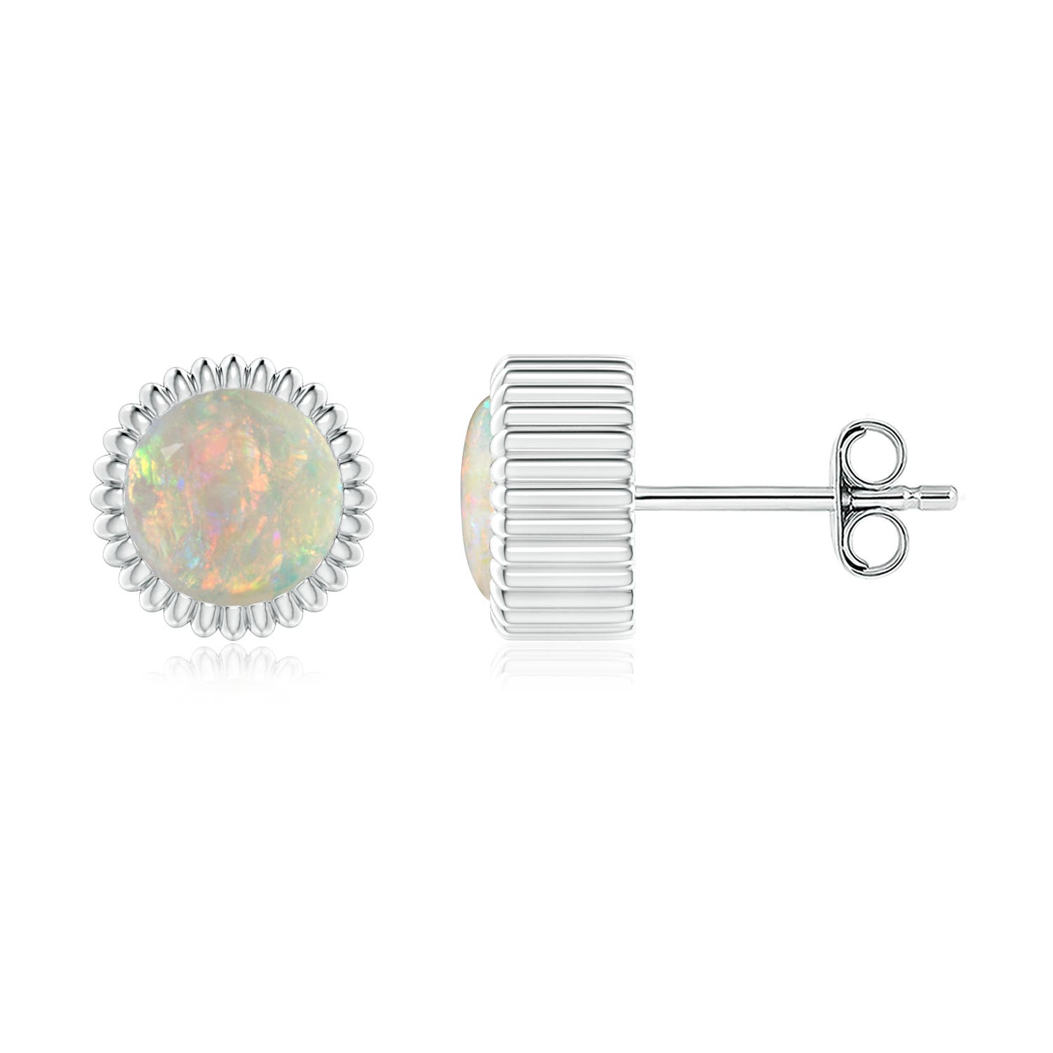 AAAA - Opal / 1 CT / 14 KT White Gold