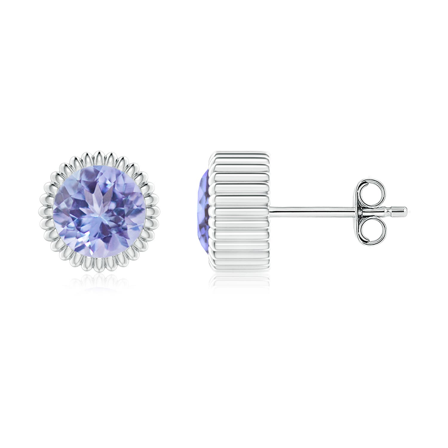 A - Tanzanite / 1.8 CT / 14 KT White Gold