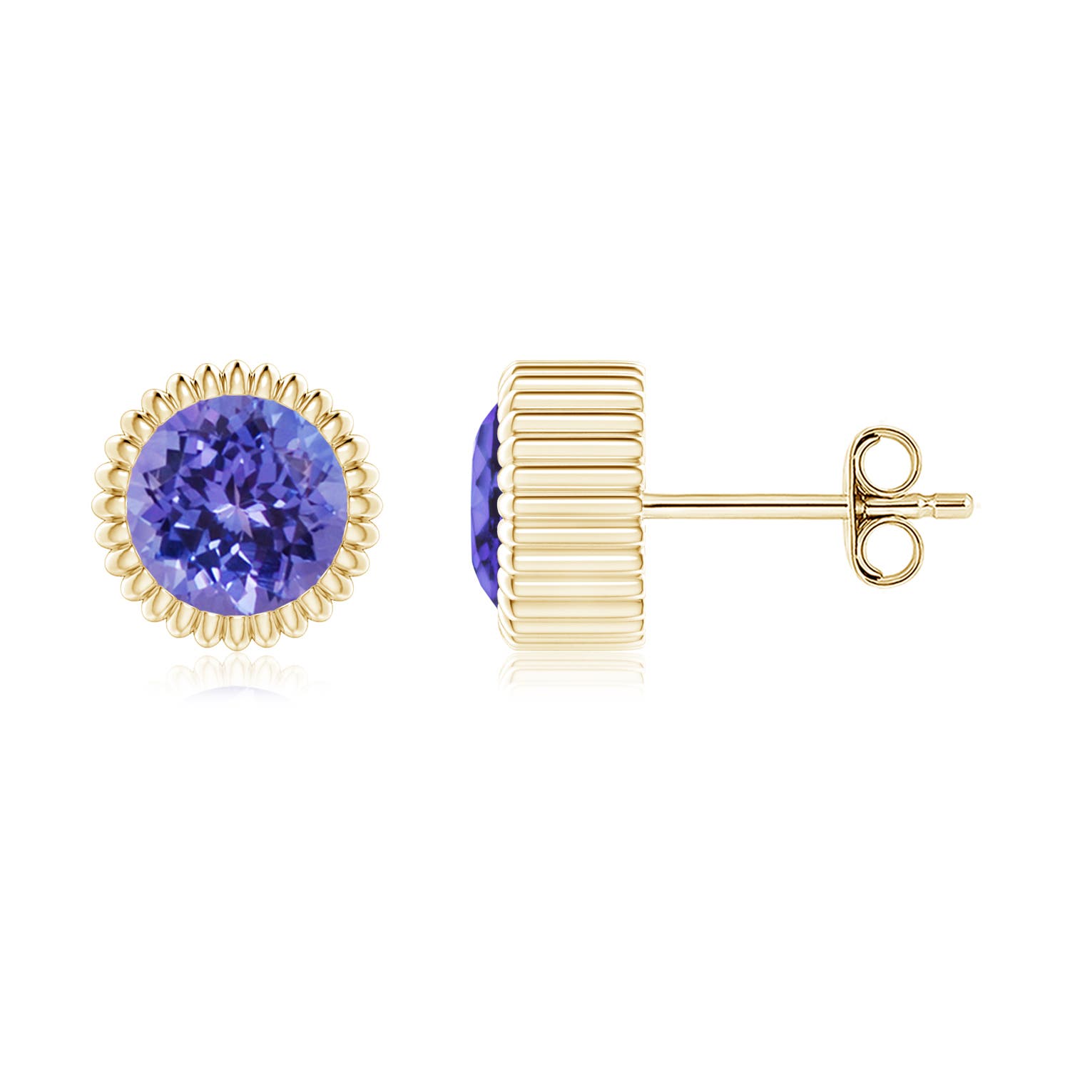 AA - Tanzanite / 1.8 CT / 14 KT Yellow Gold