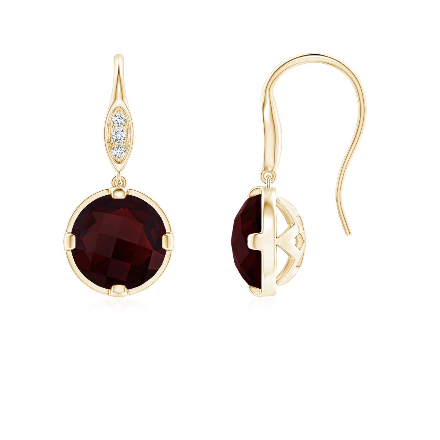 A - Garnet / 1.81 CT / 14 KT Yellow Gold