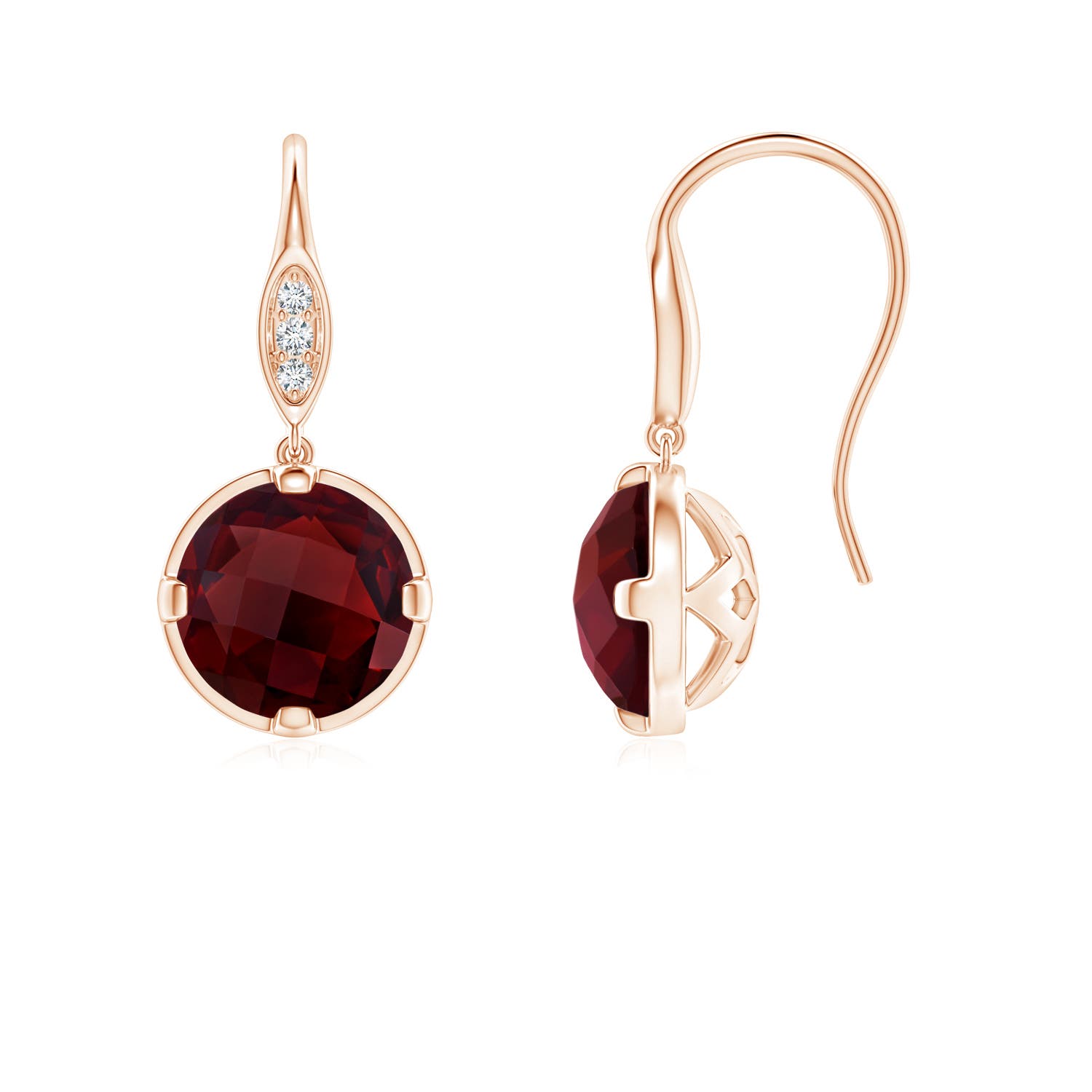 AA - Garnet / 1.81 CT / 14 KT Rose Gold