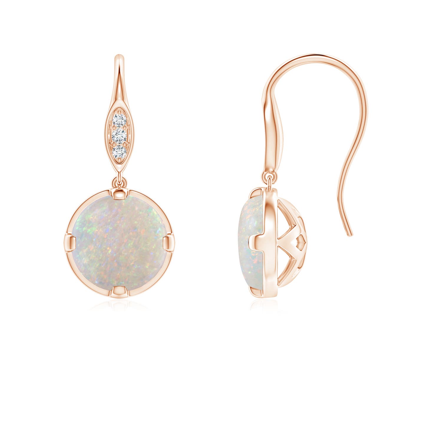 AA - Opal / 1.01 CT / 14 KT Rose Gold