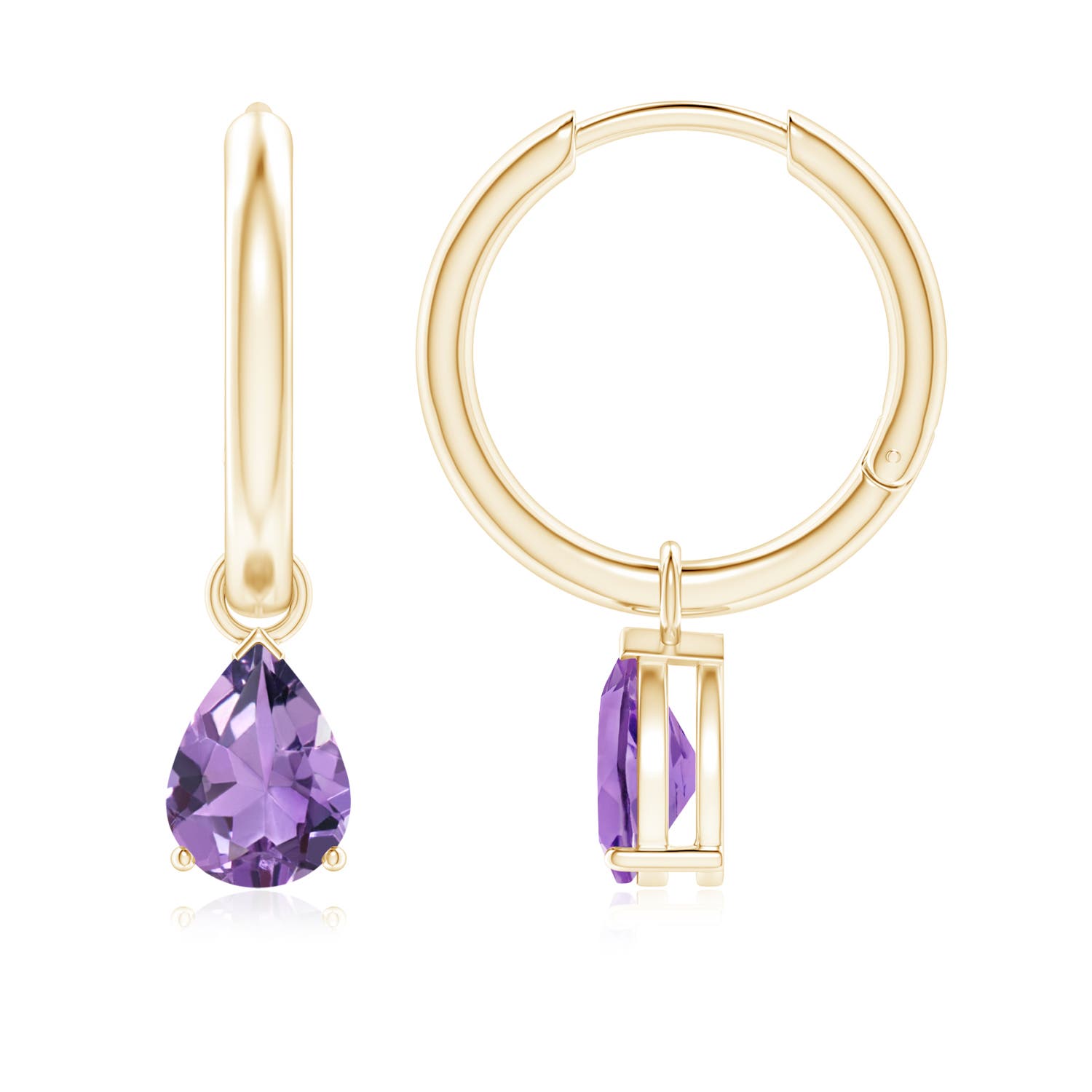 A - Amethyst / 1.2 CT / 14 KT Yellow Gold