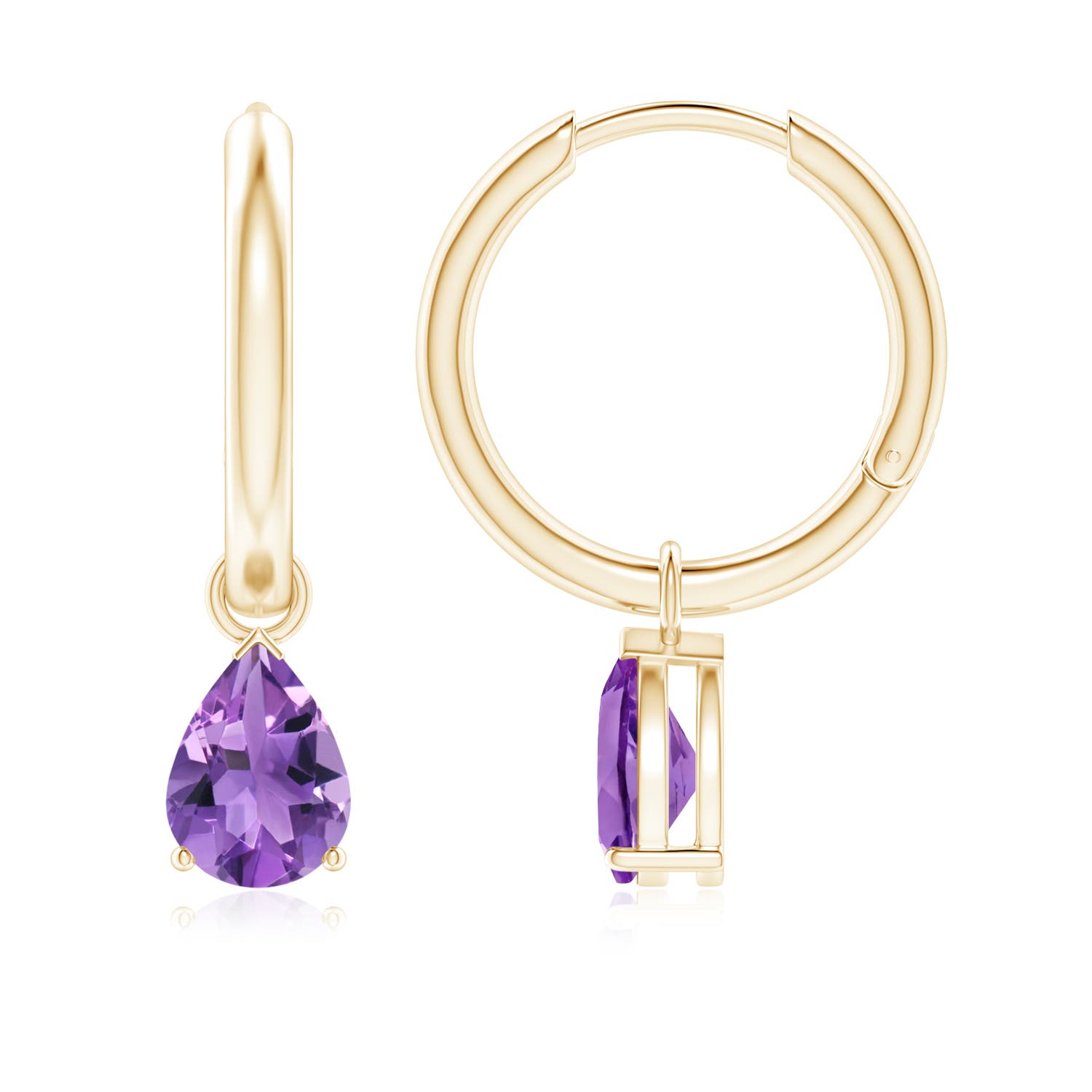 AA - Amethyst / 1.2 CT / 14 KT Yellow Gold