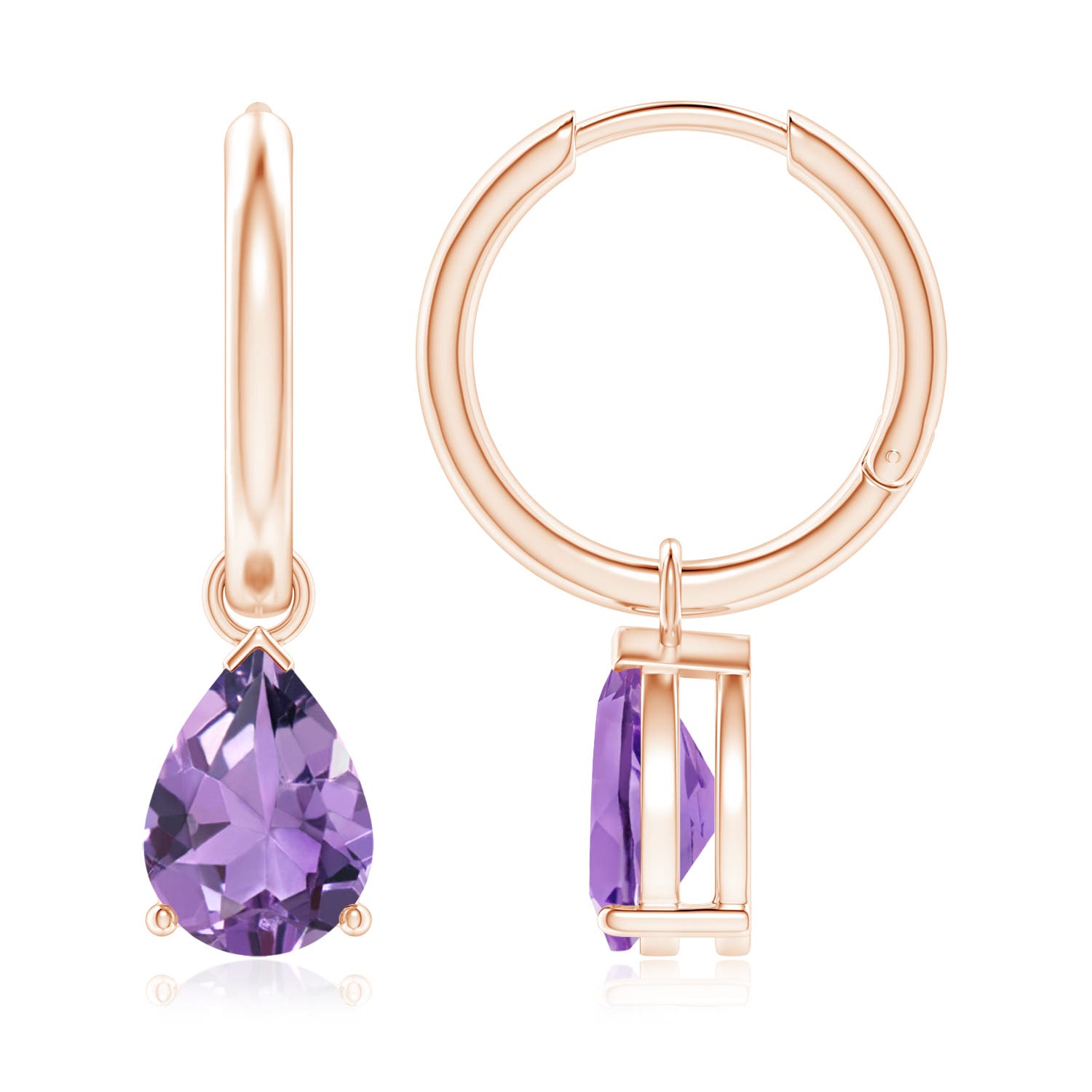 A - Amethyst / 2.1 CT / 14 KT Rose Gold