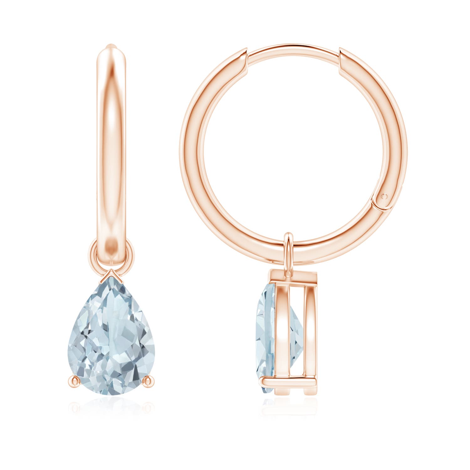 A - Aquamarine / 1.7 CT / 14 KT Rose Gold