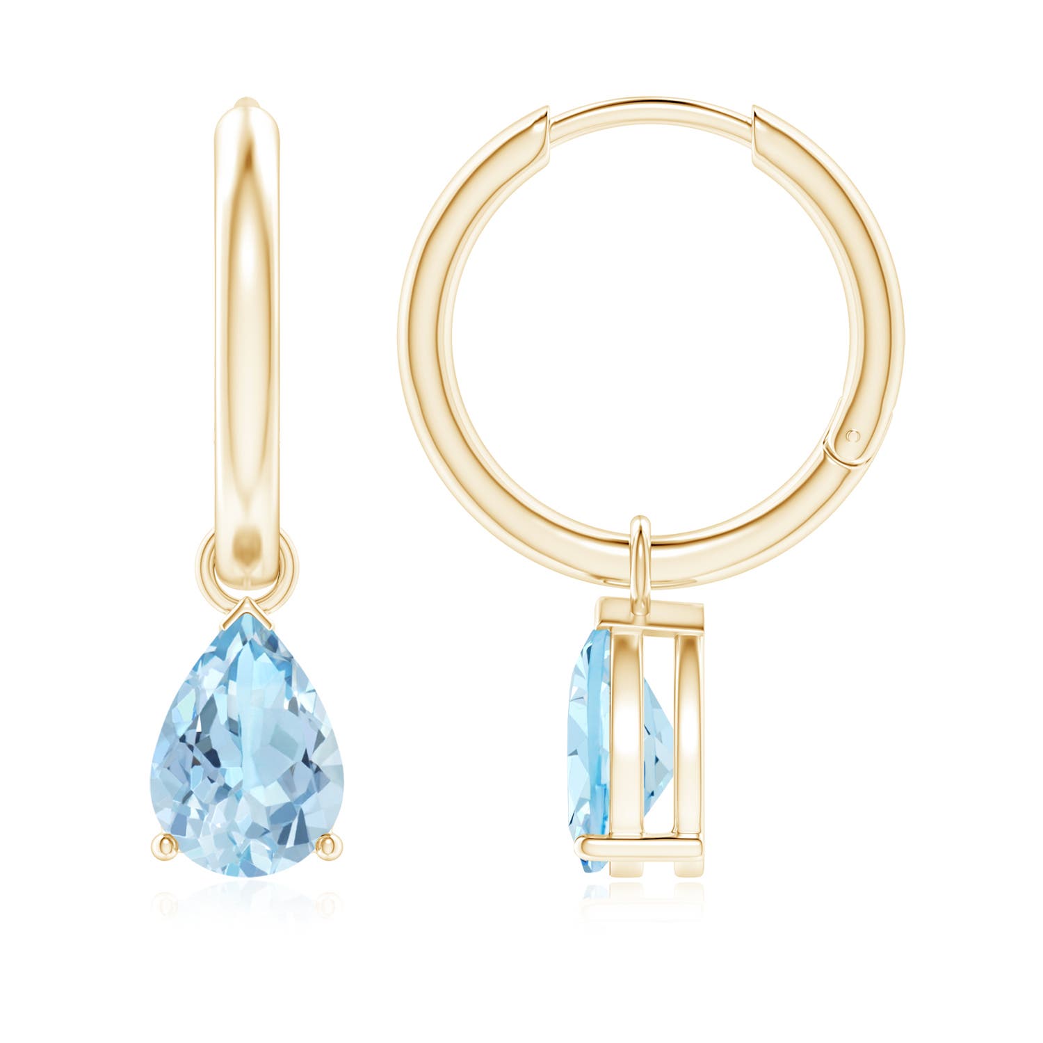 AAA - Aquamarine / 1.7 CT / 14 KT Yellow Gold