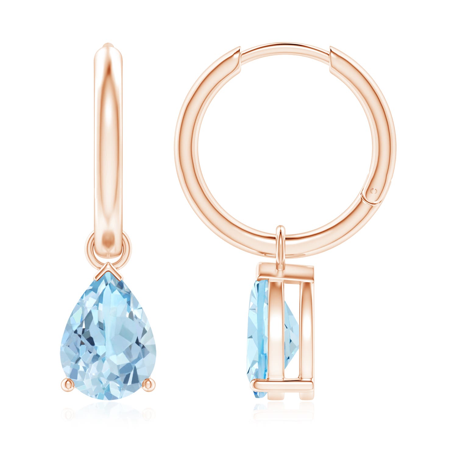 AAA - Aquamarine / 2.24 CT / 14 KT Rose Gold