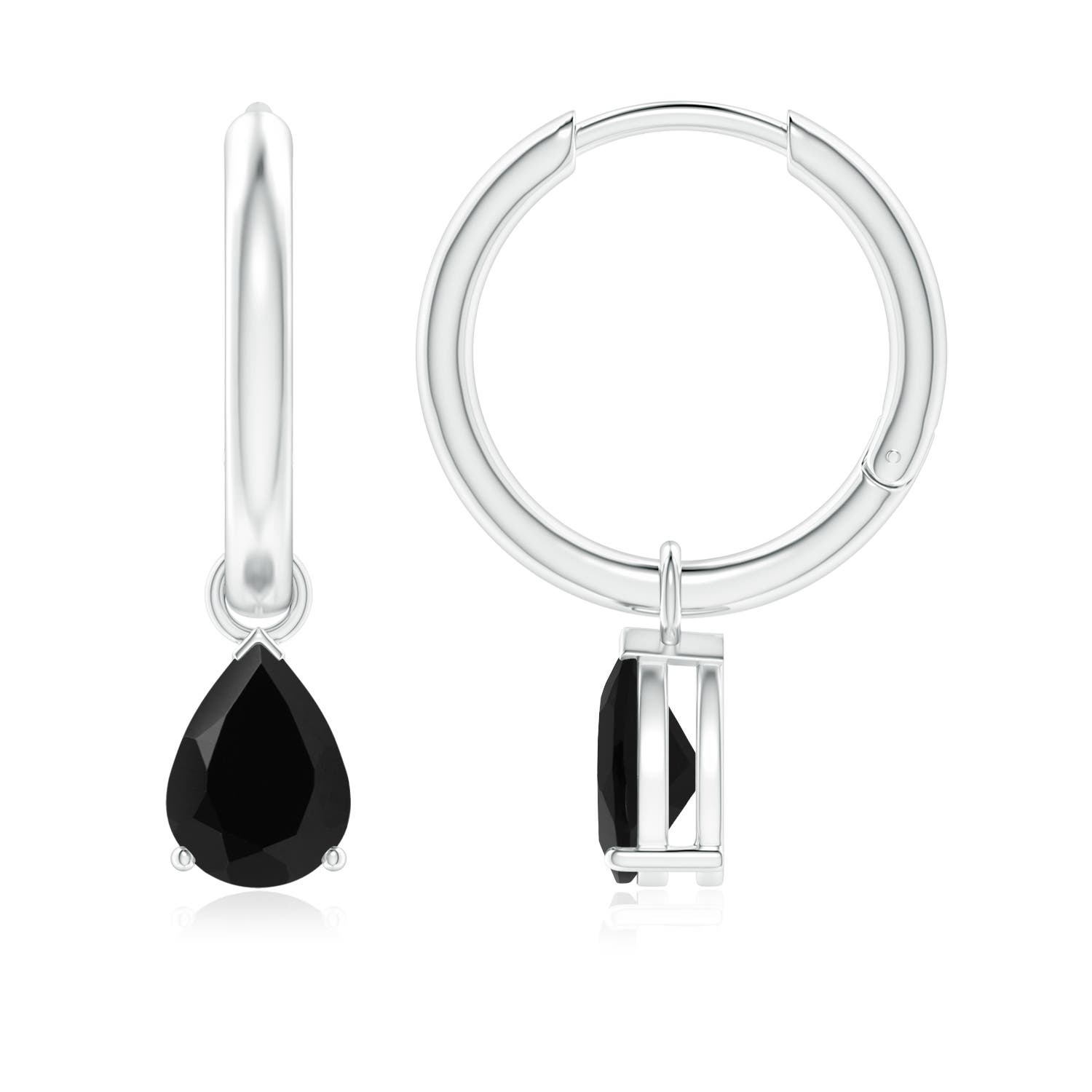 AAA - Black Onyx / 1.7 CT / 14 KT White Gold