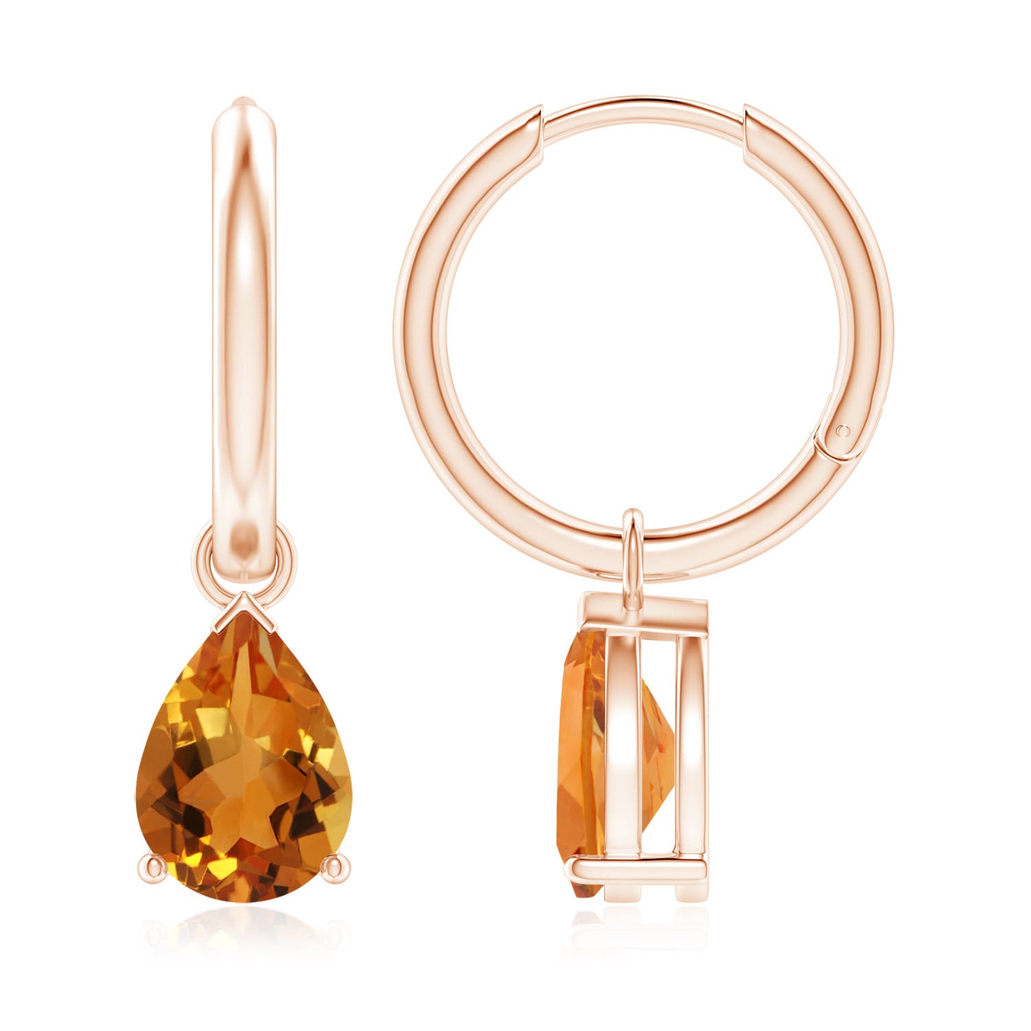 AAA - Citrine / 2.4 CT / 14 KT Rose Gold