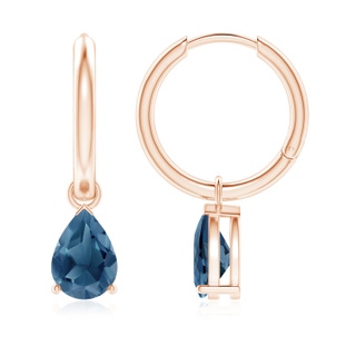 Pear A London Blue Topaz