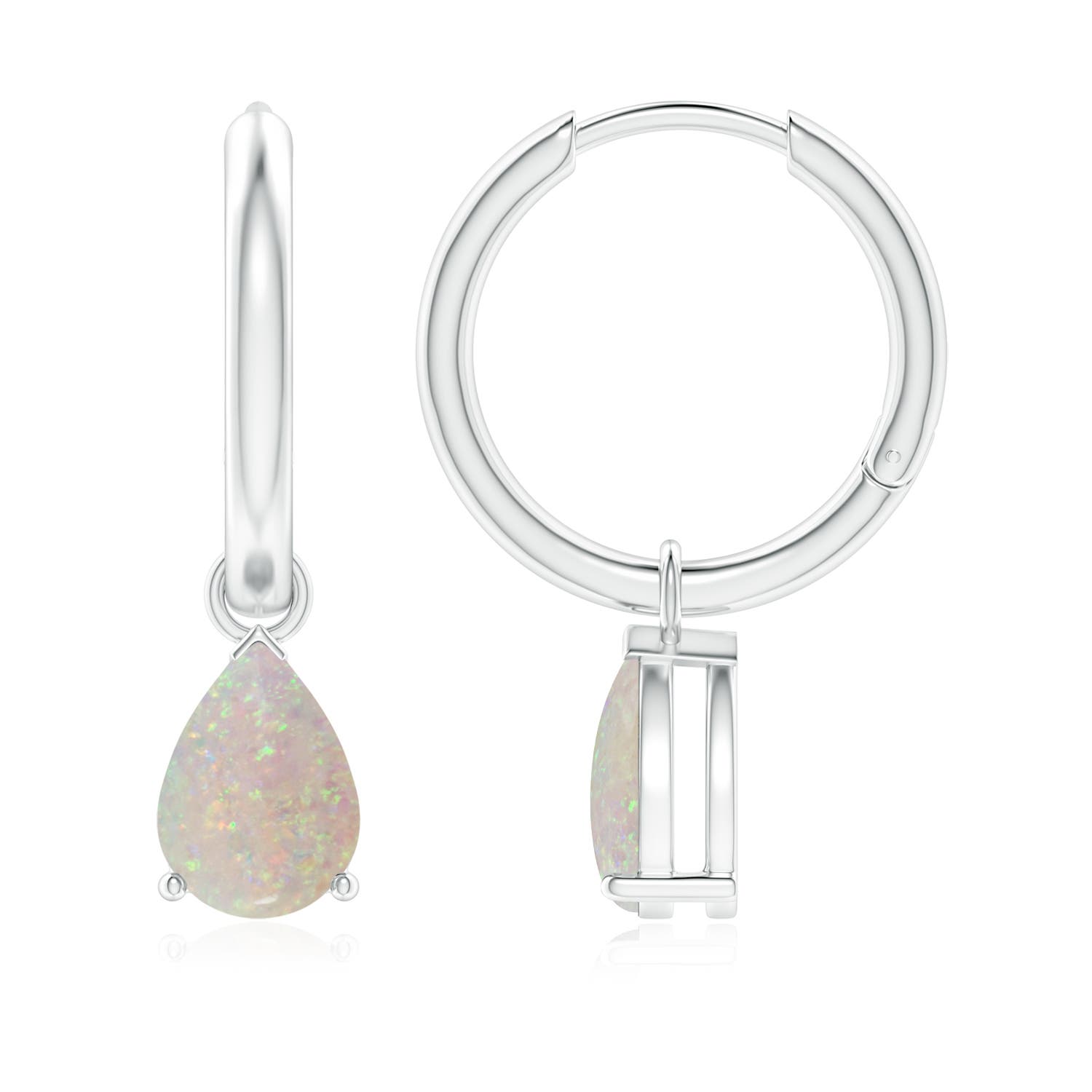 AA - Opal / 1.4 CT / 14 KT White Gold