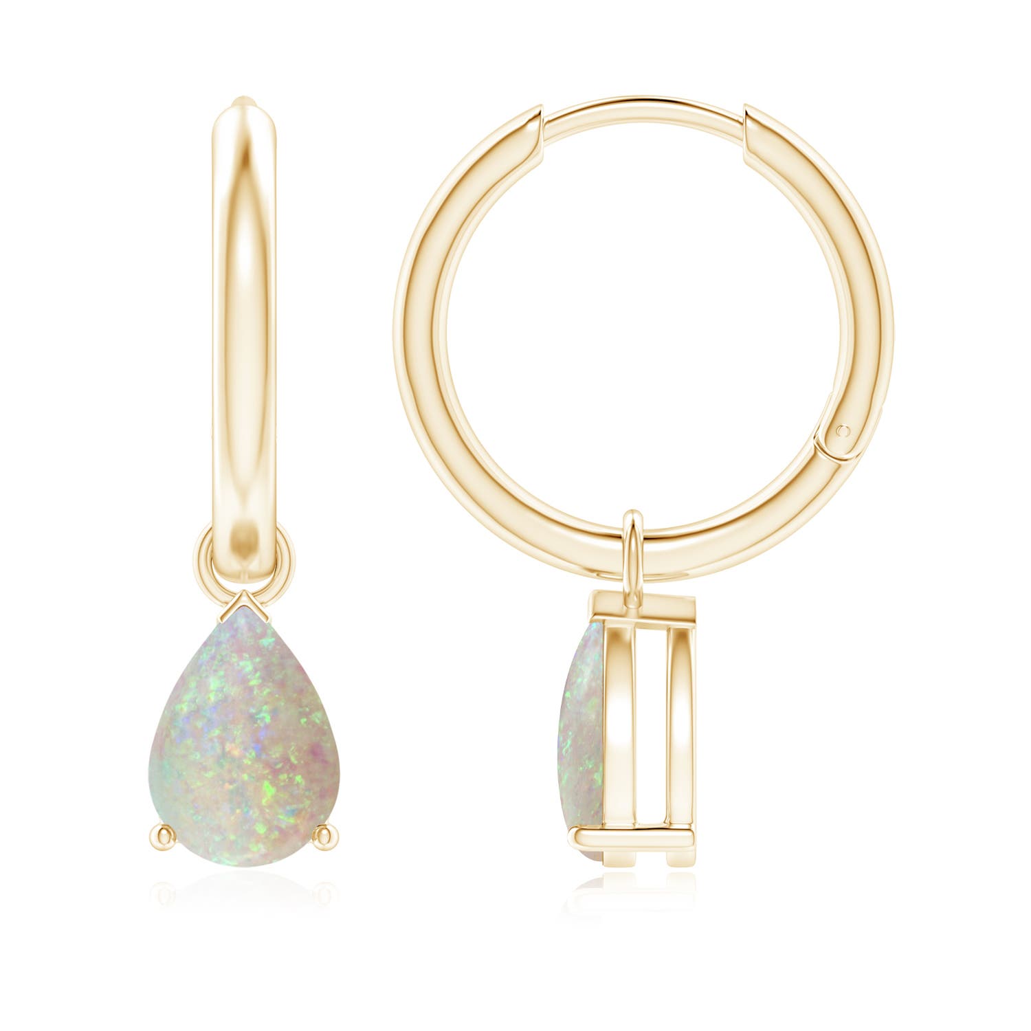 AAA - Opal / 1.4 CT / 14 KT Yellow Gold