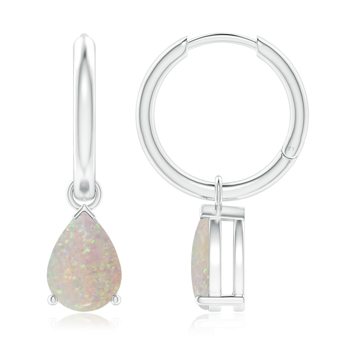 AA - Opal / 1.6 CT / 14 KT White Gold