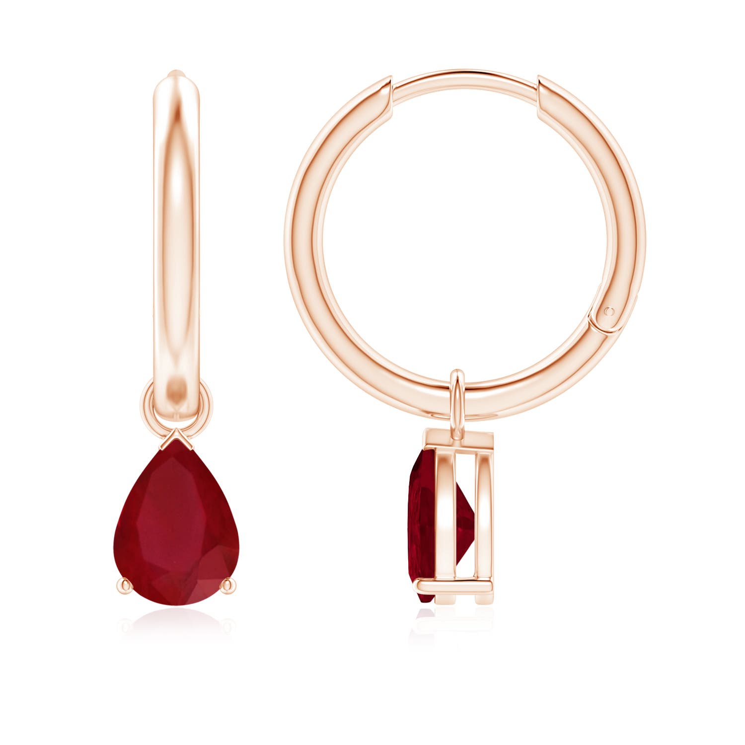 AA - Ruby / 1.6 CT / 14 KT Rose Gold