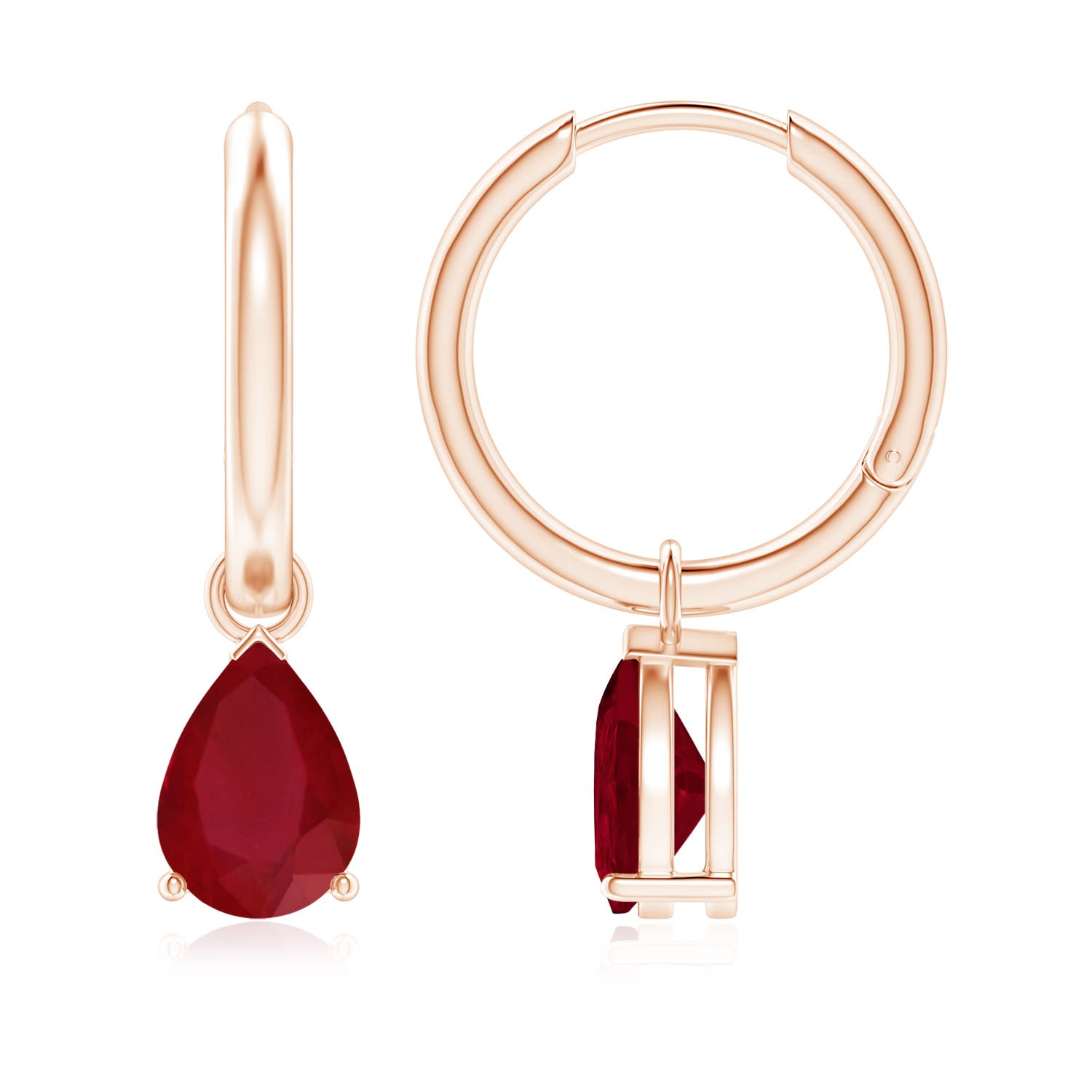 AA - Ruby / 2.3 CT / 14 KT Rose Gold