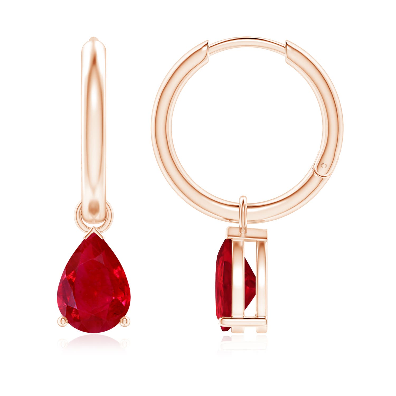 AAA - Ruby / 2.3 CT / 14 KT Rose Gold