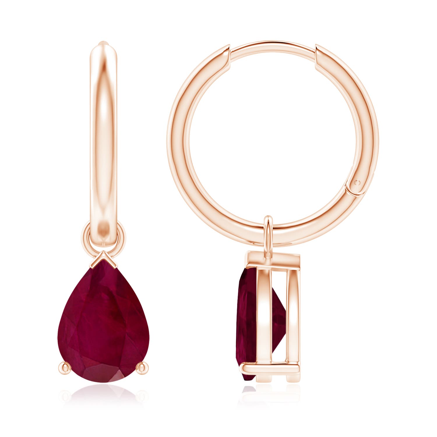 A - Ruby / 3.4 CT / 14 KT Rose Gold