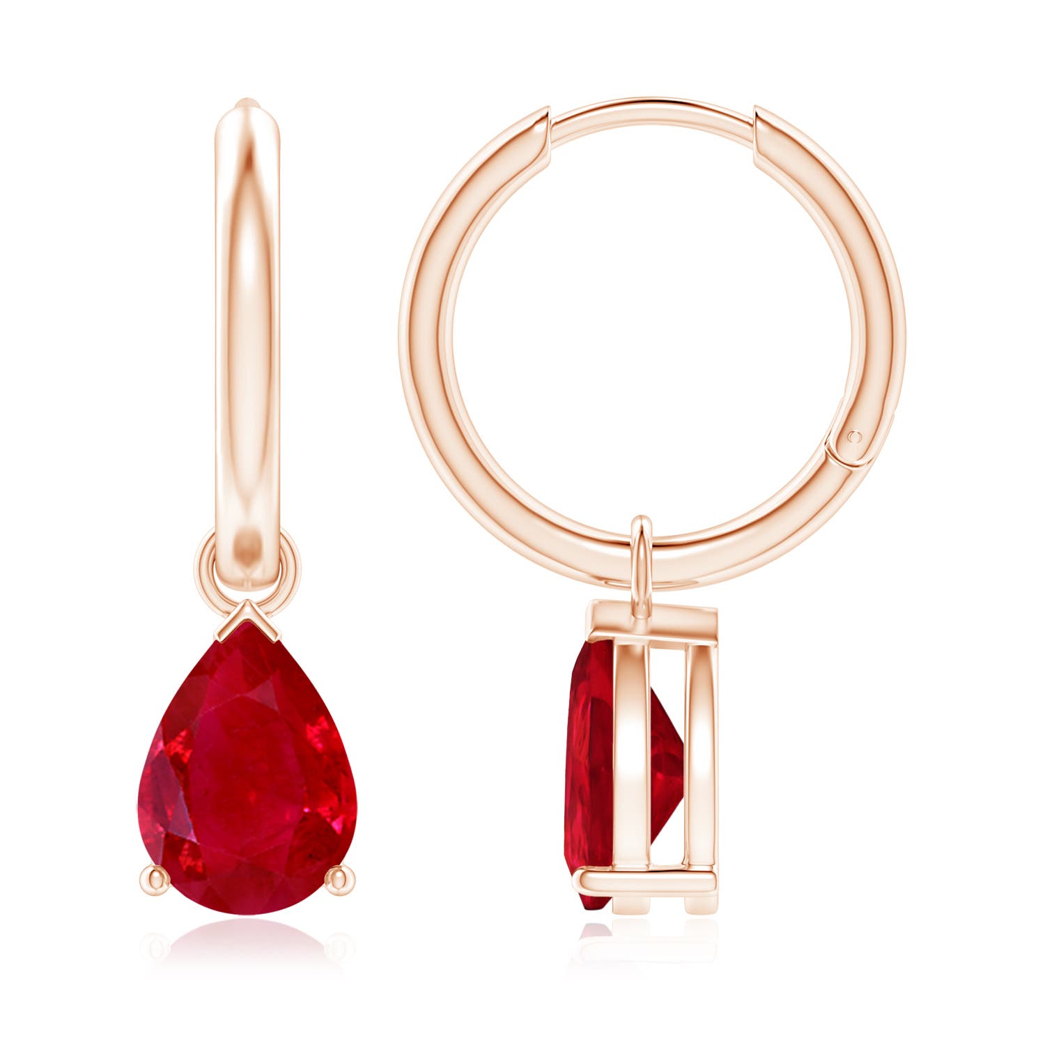 AAA - Ruby / 3.4 CT / 14 KT Rose Gold