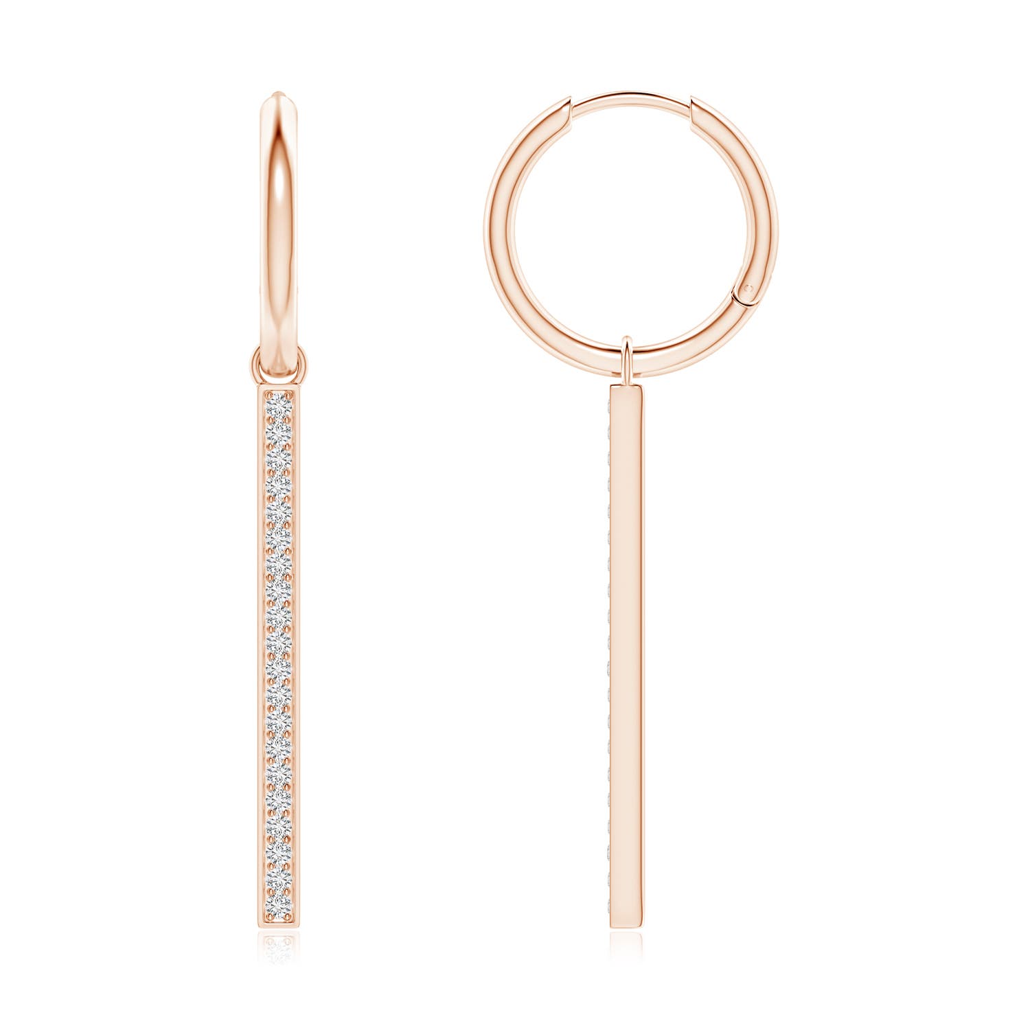 H, SI2 / 0.4 CT / 14 KT Rose Gold