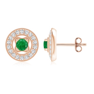 Round AA Emerald