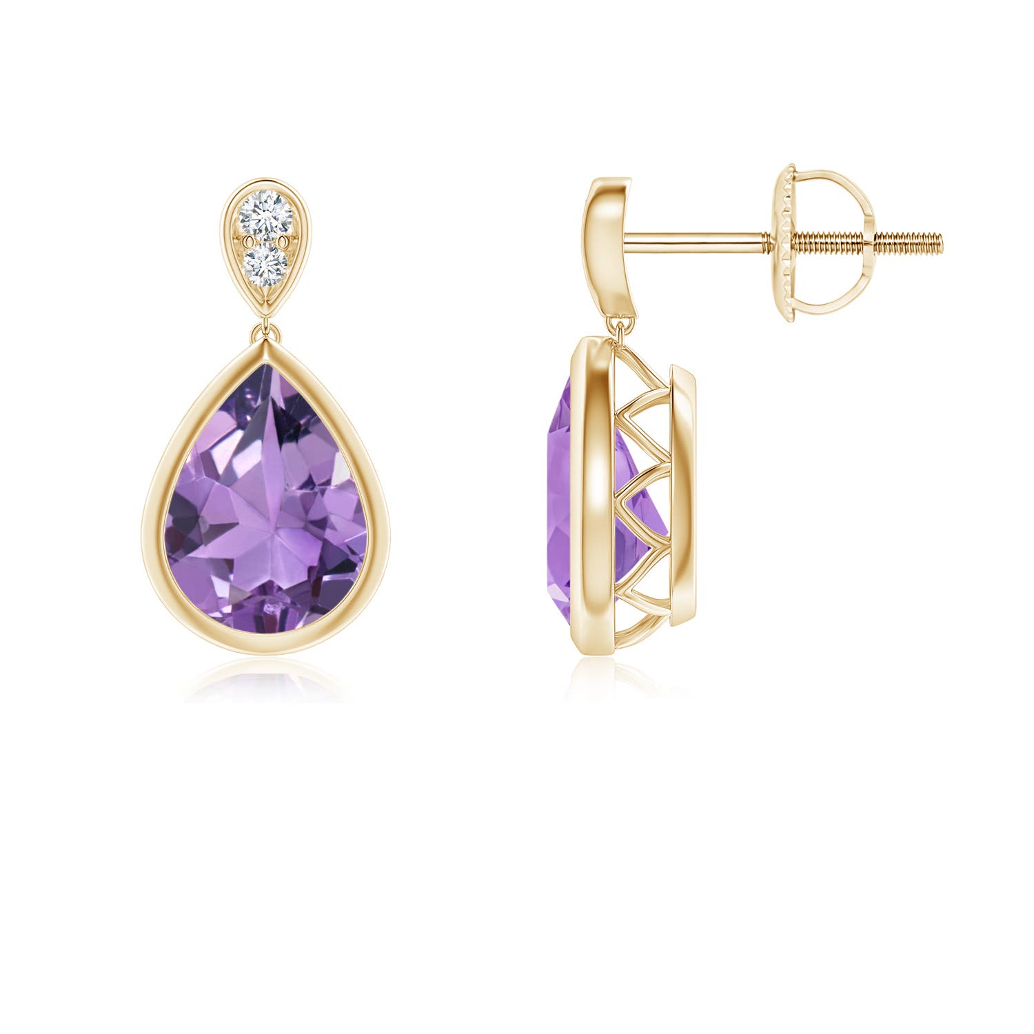 A - Amethyst / 2.04 CT / 14 KT Yellow Gold