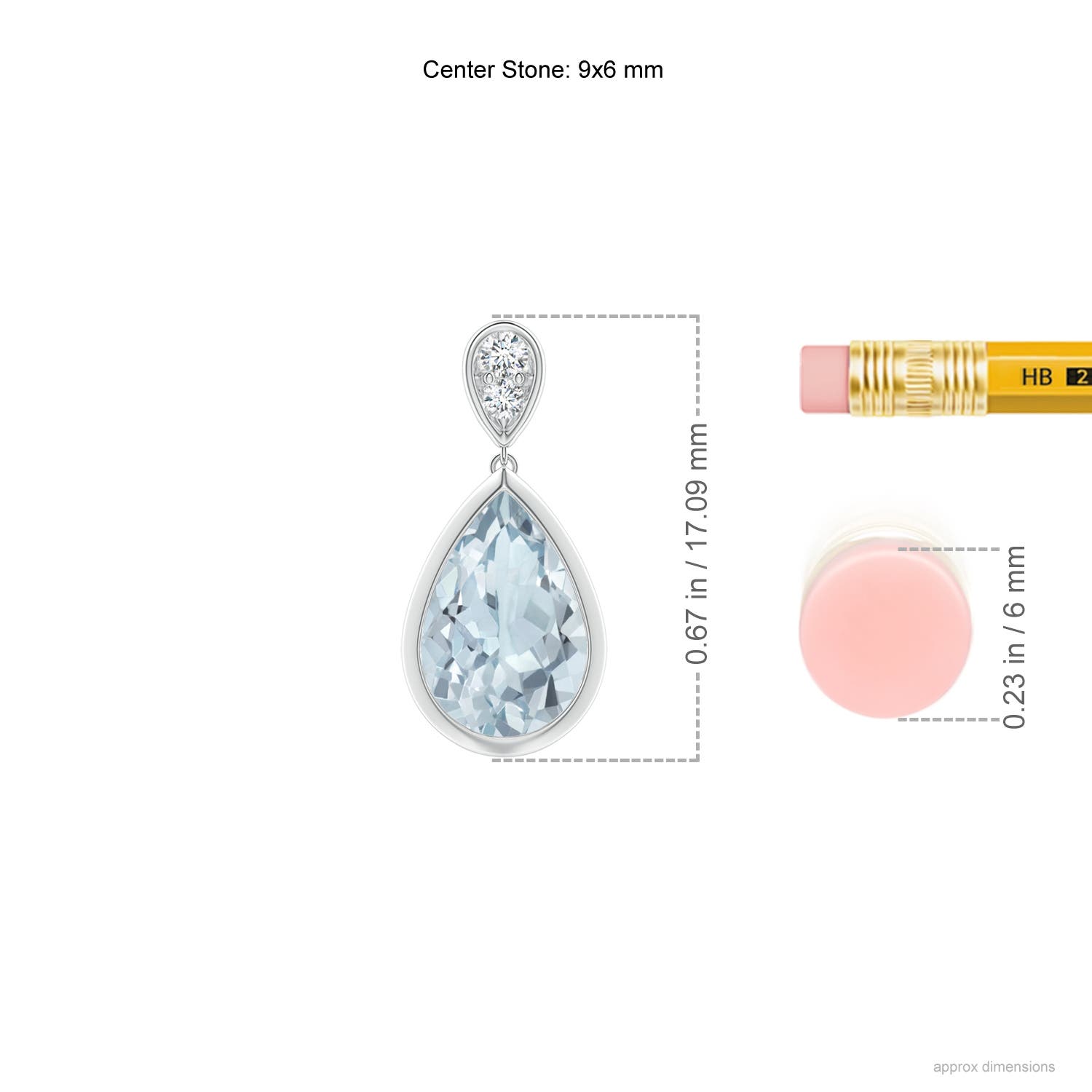 A - Aquamarine / 2.31 CT / 14 KT White Gold