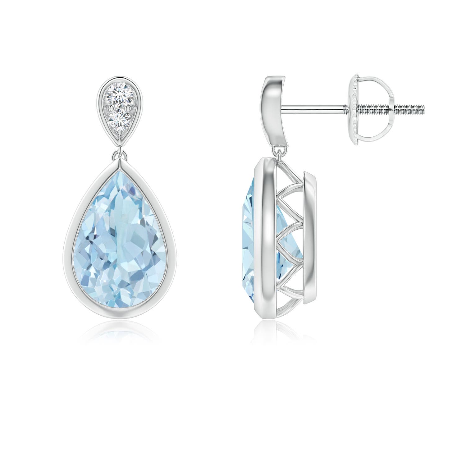 AA - Aquamarine / 2.31 CT / 14 KT White Gold