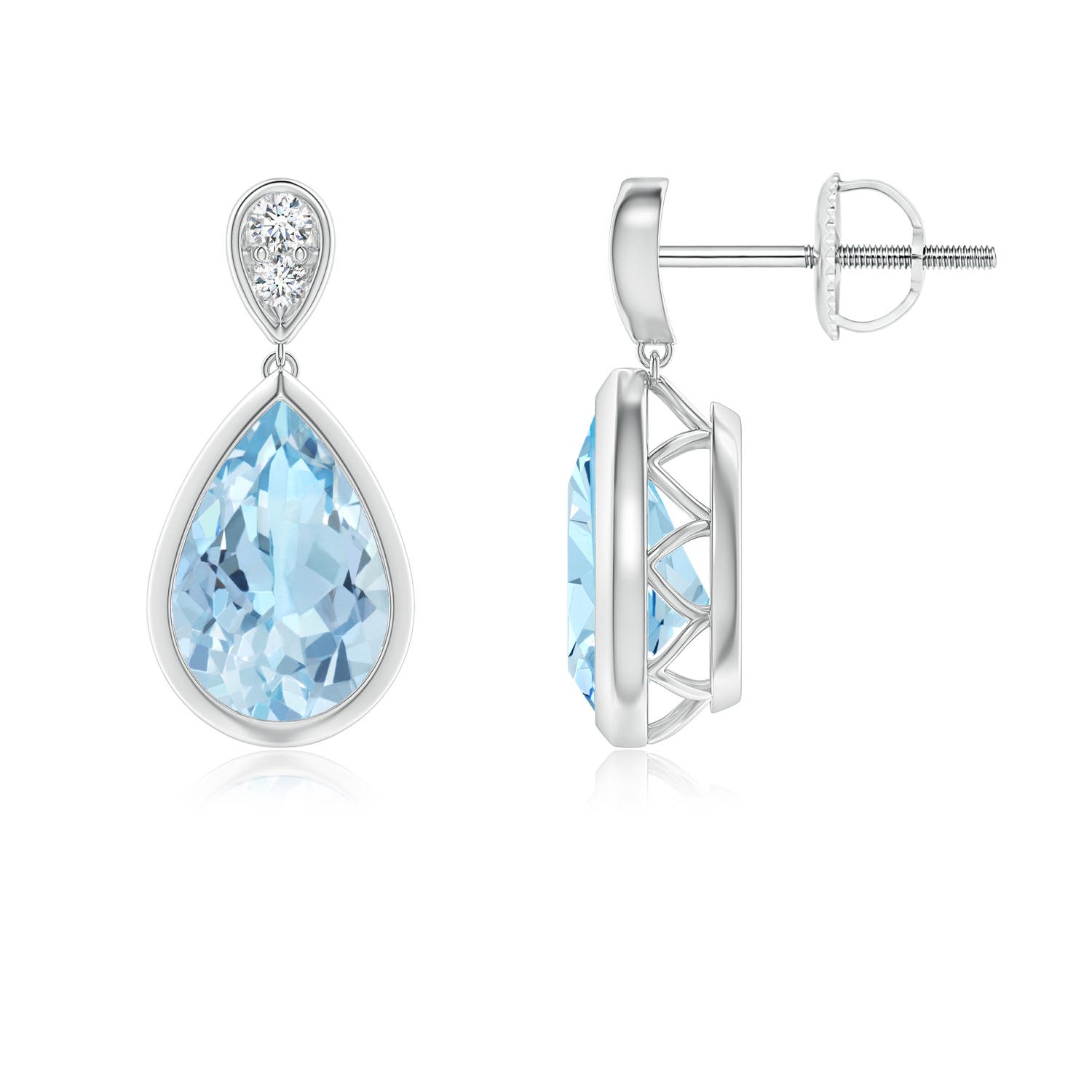 AAA - Aquamarine / 2.31 CT / 14 KT White Gold