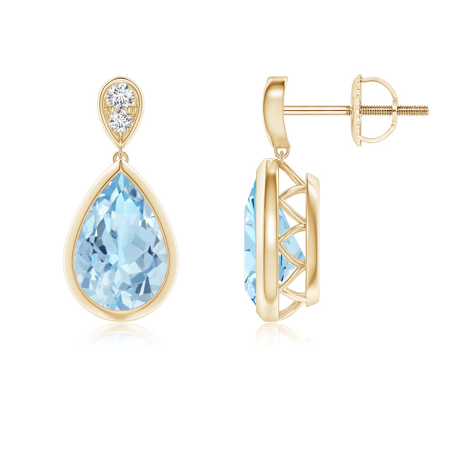 AAA - Aquamarine / 2.31 CT / 14 KT Yellow Gold