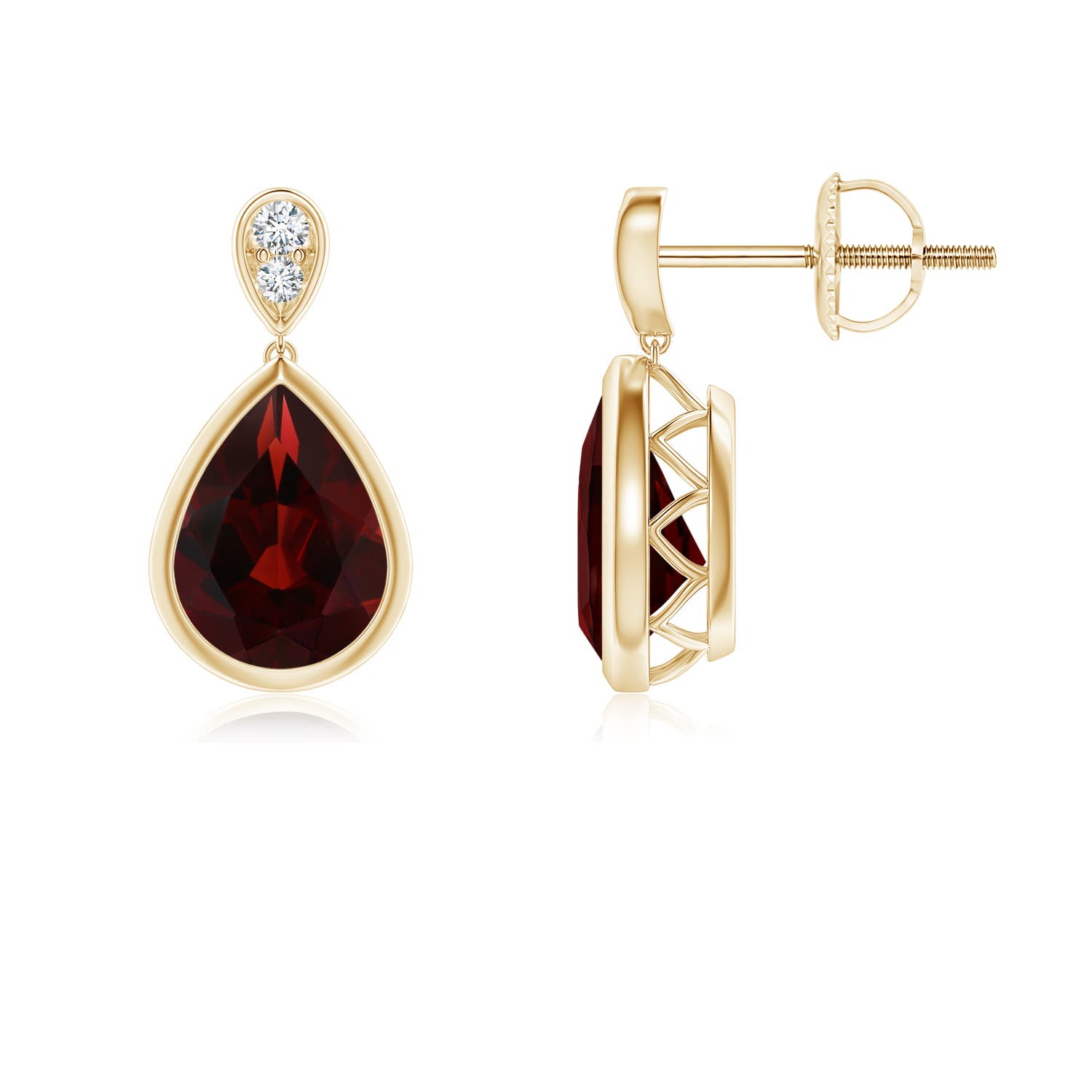 AA - Garnet / 2.64 CT / 14 KT Yellow Gold