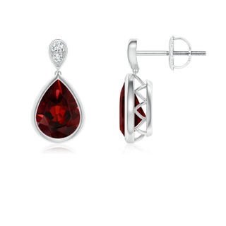 Pear AAA Garnet