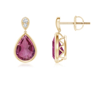 Pear AAAA Pink Tourmaline