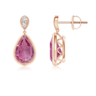 Pear AAA Pink Tourmaline