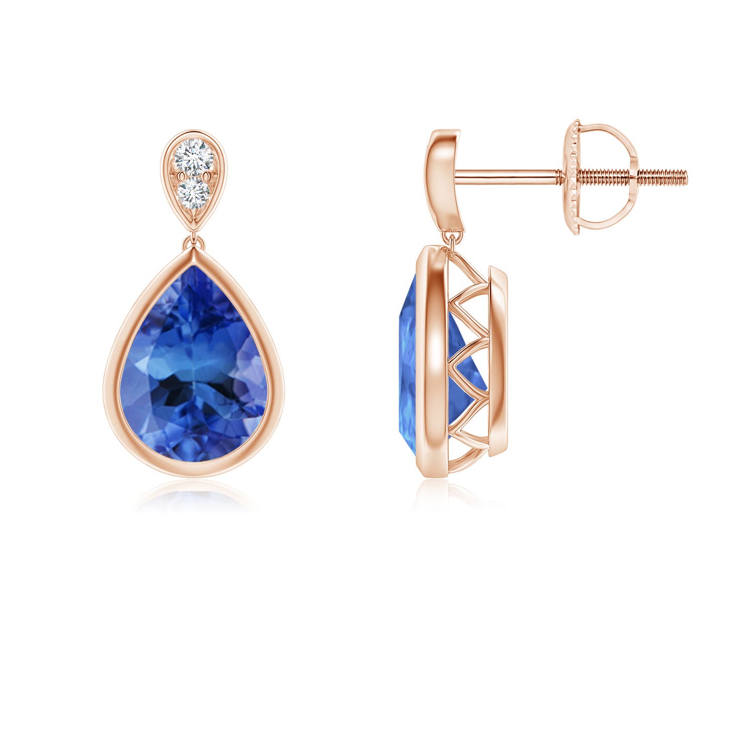 AA - Tanzanite / 2.24 CT / 14 KT Rose Gold