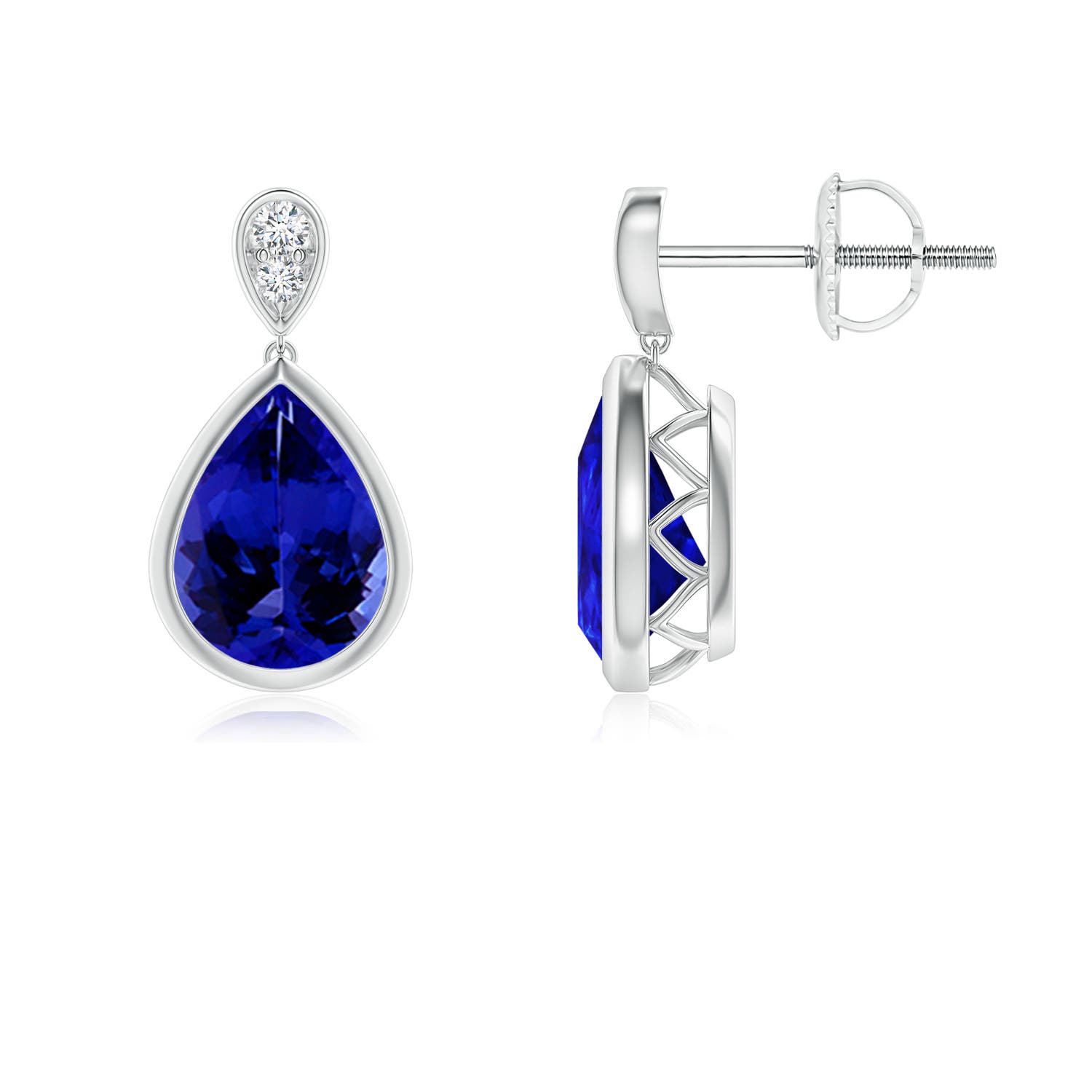 AAAA - Tanzanite / 2.24 CT / 14 KT White Gold