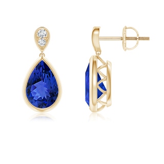 Pear AAA Tanzanite