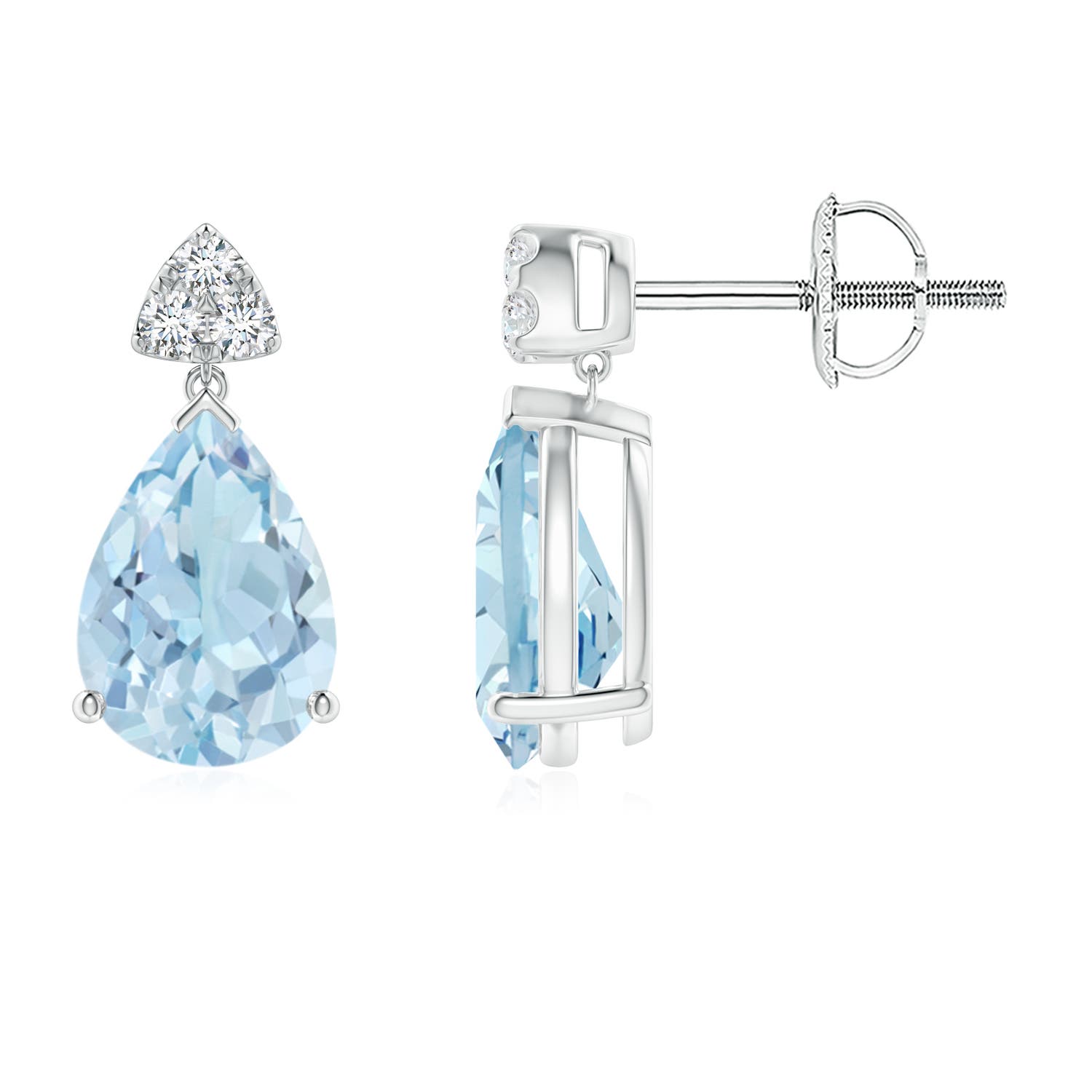 AA - Aquamarine / 1.76 CT / 14 KT White Gold