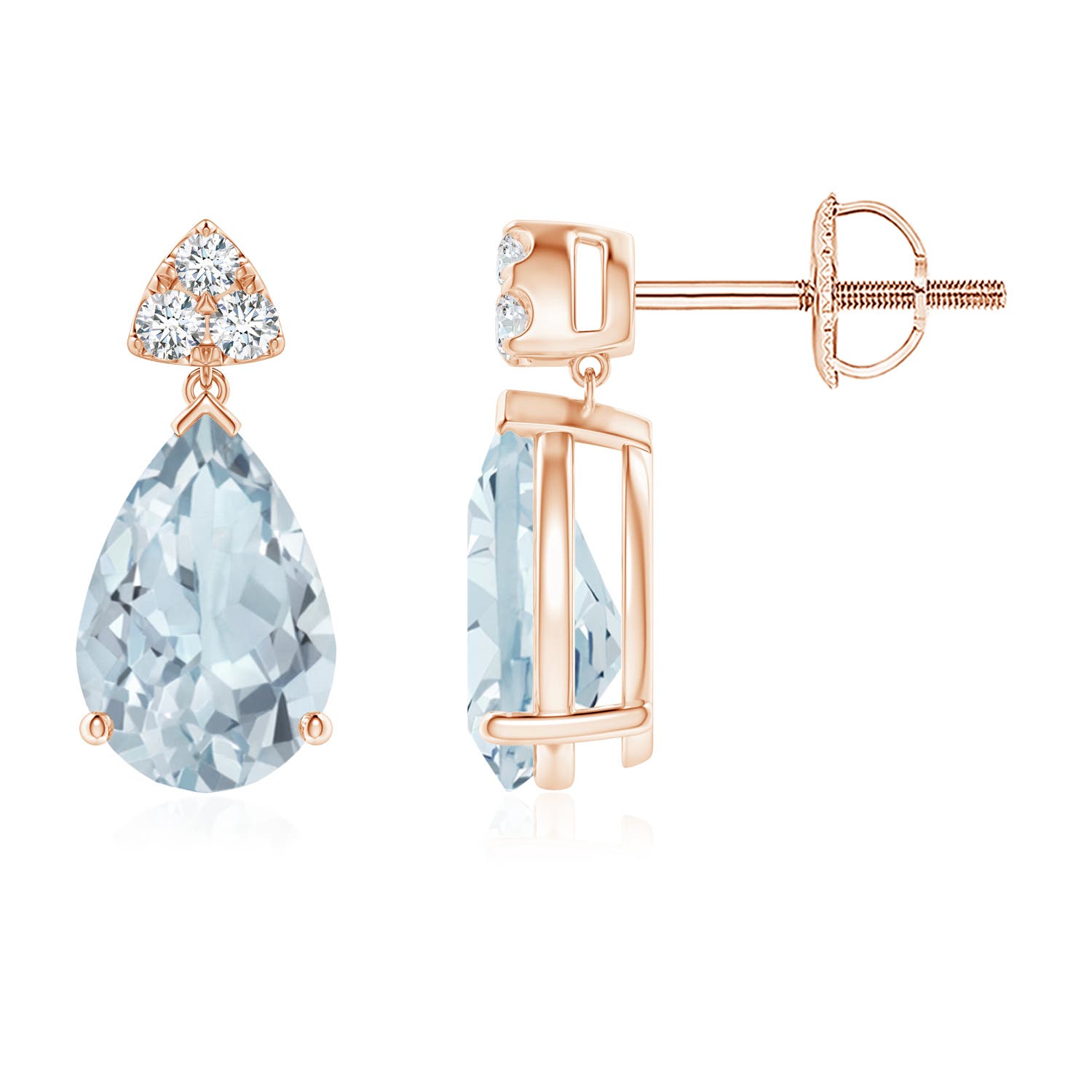 A - Aquamarine / 2.31 CT / 14 KT Rose Gold