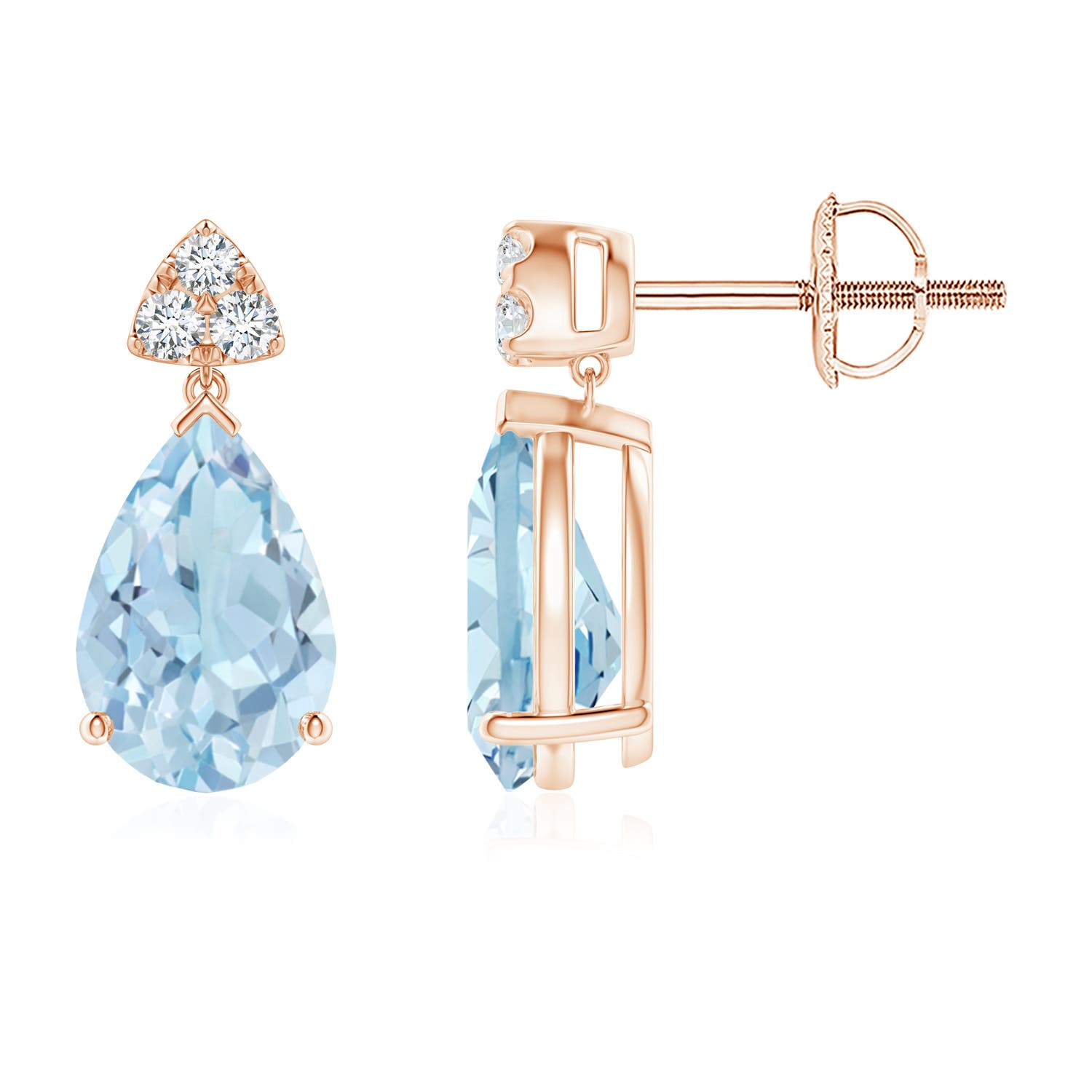 AA - Aquamarine / 2.31 CT / 14 KT Rose Gold