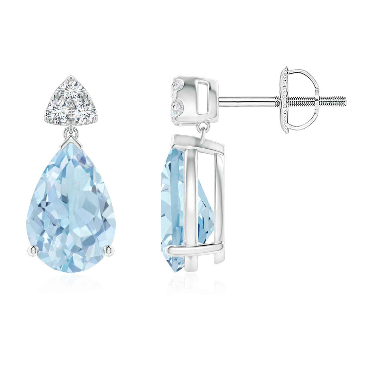 AA - Aquamarine / 2.31 CT / 14 KT White Gold