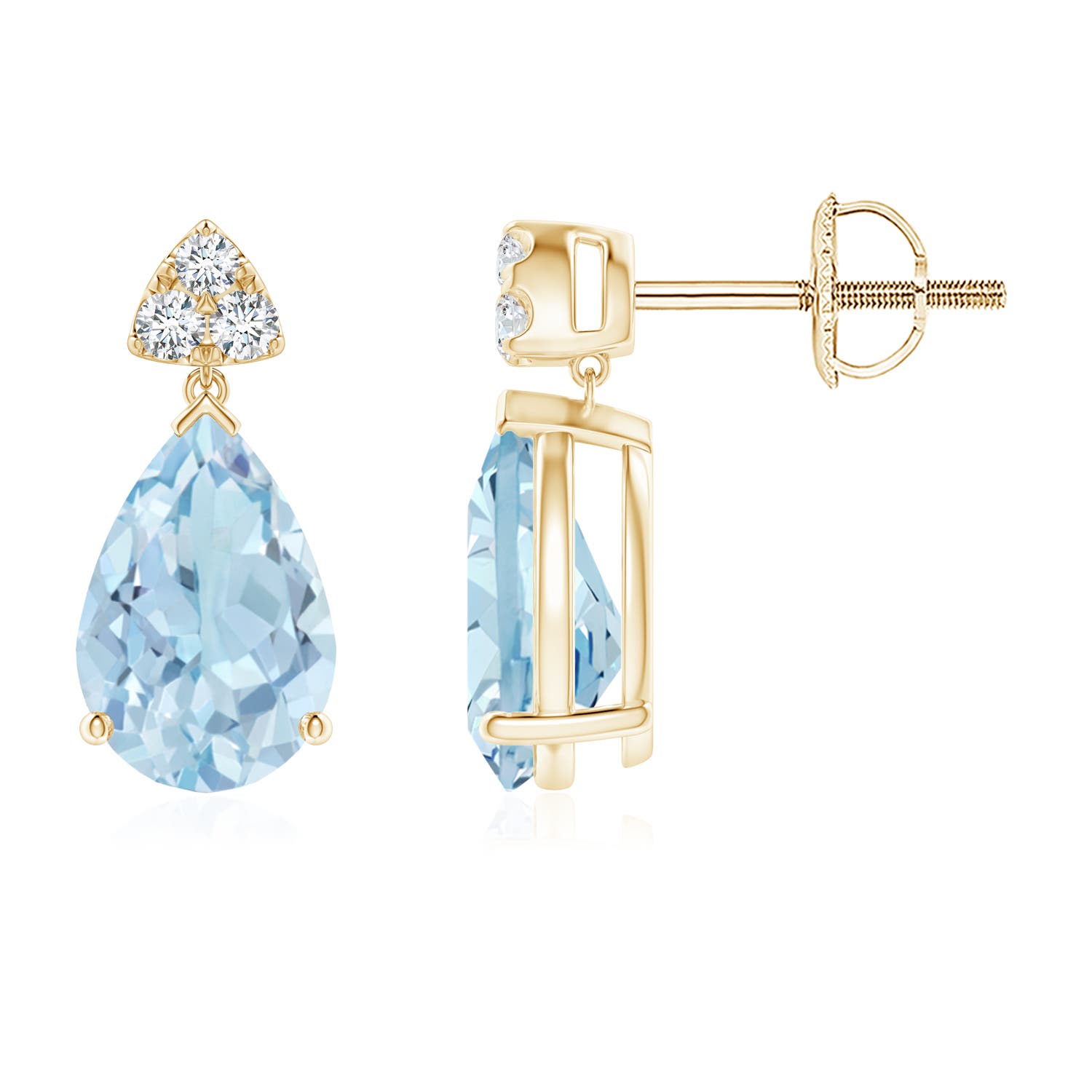 AA - Aquamarine / 2.31 CT / 14 KT Yellow Gold