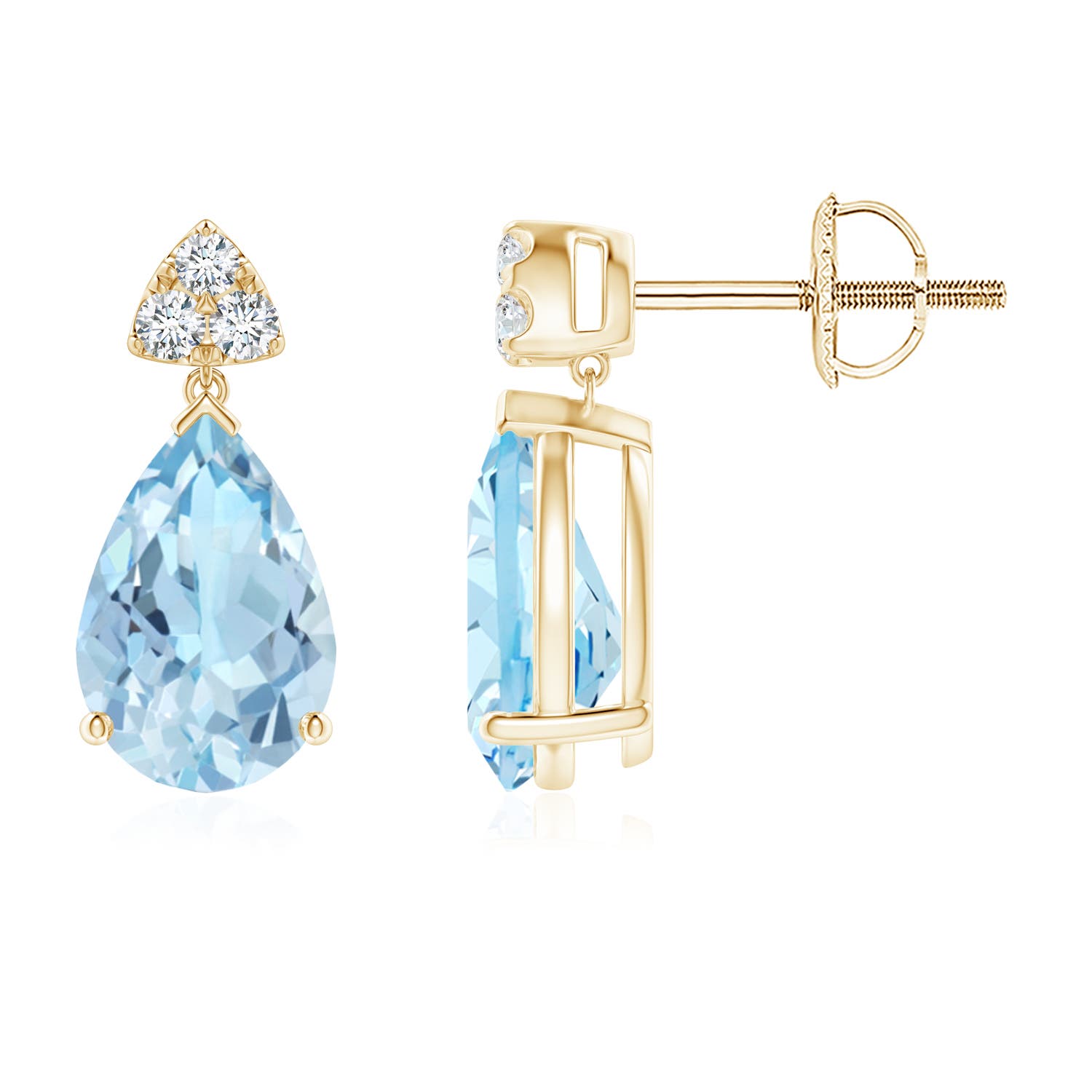 AAA - Aquamarine / 2.31 CT / 14 KT Yellow Gold