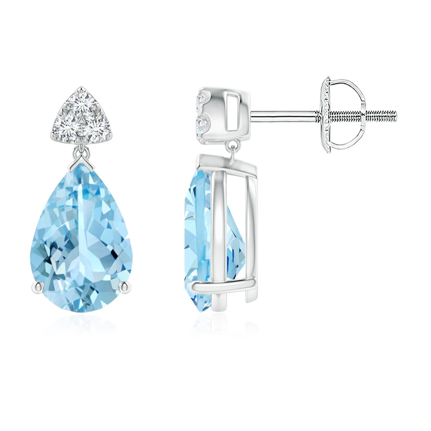 AAAA - Aquamarine / 2.31 CT / 14 KT White Gold