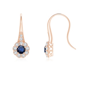 Round AA Blue Sapphire