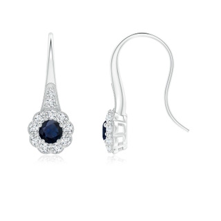 Round A Blue Sapphire