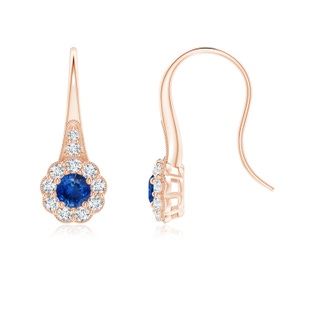 Round AAA Blue Sapphire
