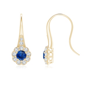 Round AAA Blue Sapphire