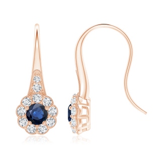 Round AA Blue Sapphire