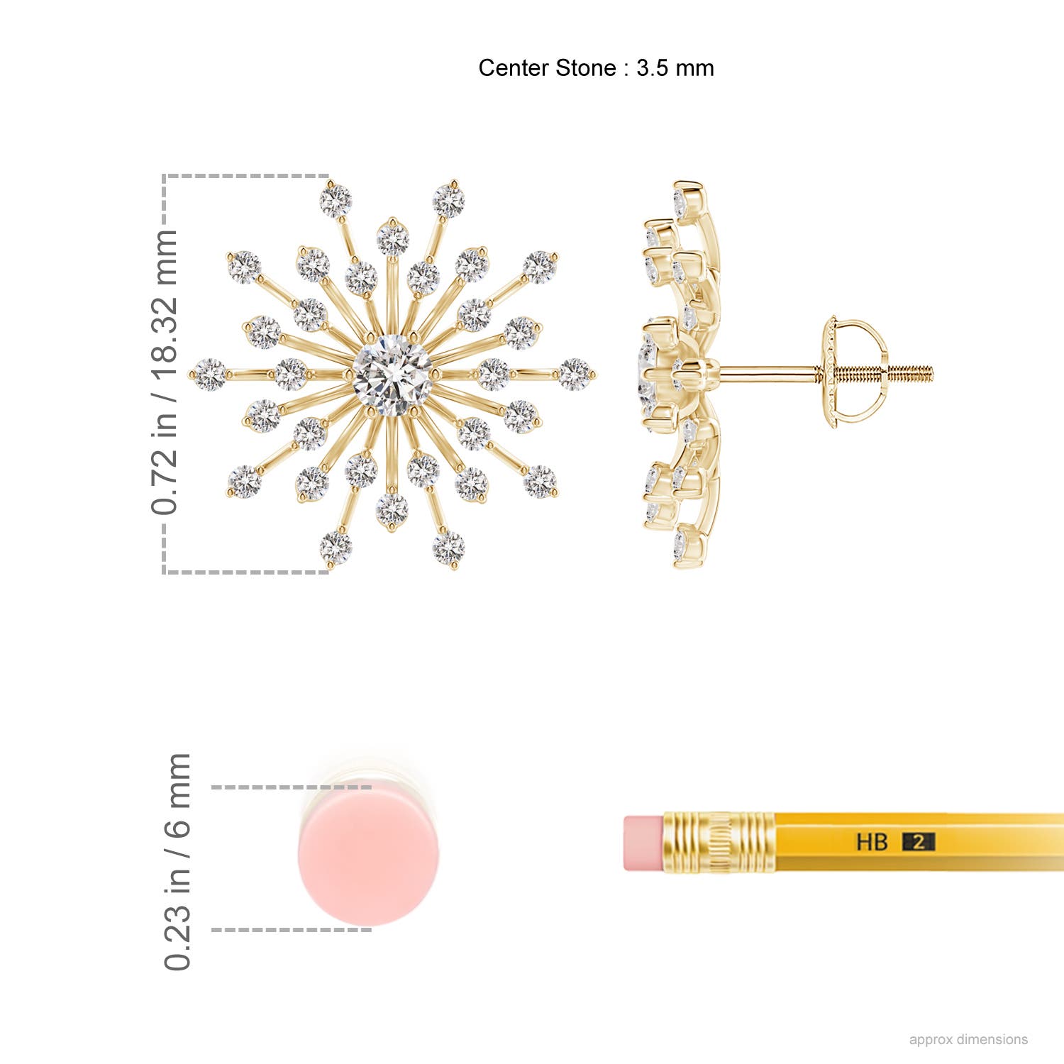 I-J, I1-I2 / 1.04 CT / 14 KT Yellow Gold